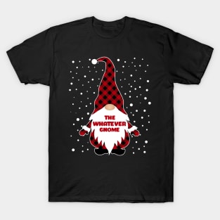 The Whatever Gnome Matching Family Christmas Pajama T-Shirt